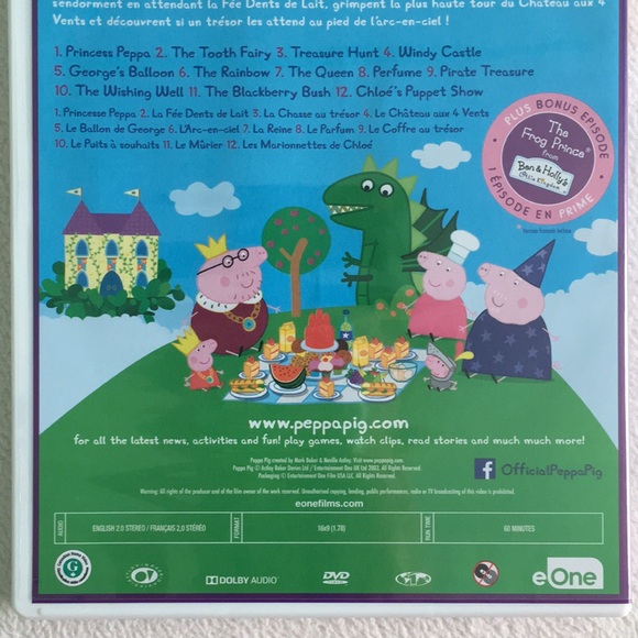 "Princess Peppa/Princesse Peppa" DVD - Picture 4 of 9